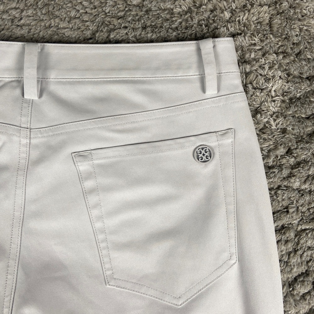 G/FORE Tour 5-Pocket Straight Leg Golf Pant Mens 32x30 Gray Performance Stretch